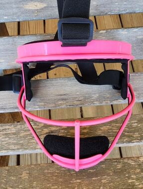 RIP-IT Defense Pro Youth Softball Protective Face Mask Shield Guard - Pink. 